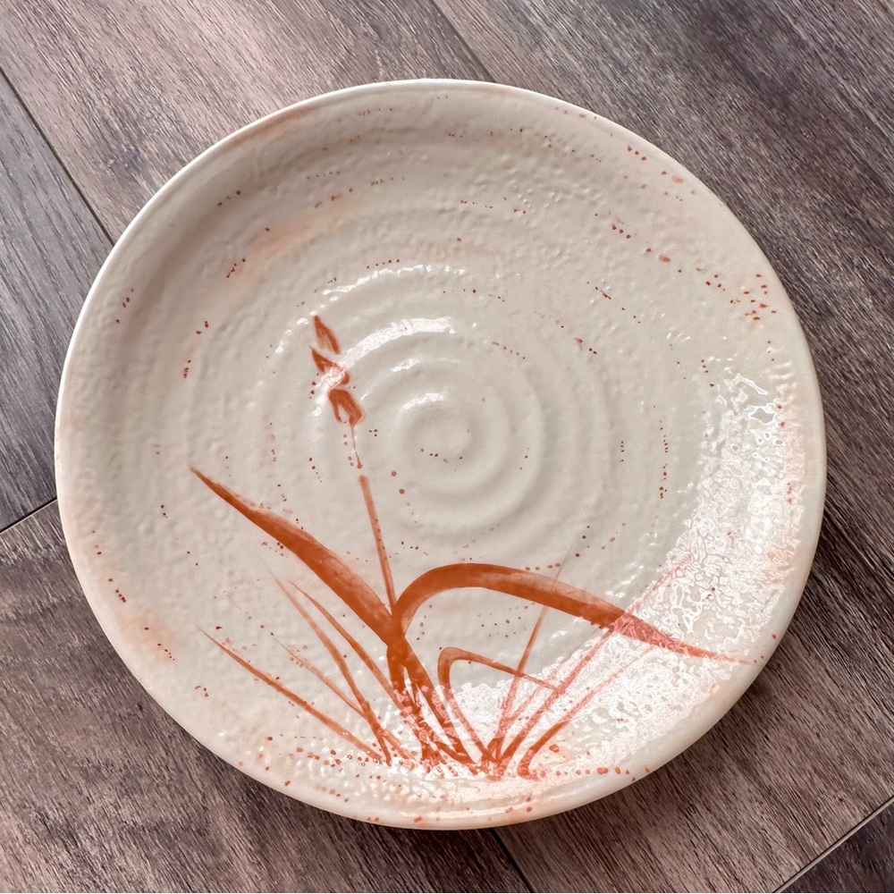 Melamine Ware Serving Plate Wheat Grass